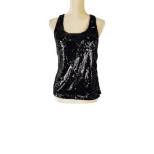 Material Girl women's black tank top size S